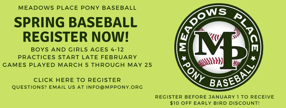 Spring Baseball - Register Now!
